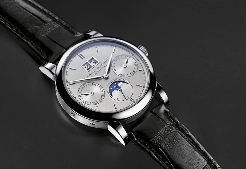 Lange Extends Saxonia Line With Platinum Timepiece
