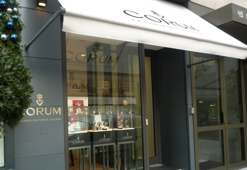 Corum boutique best sale