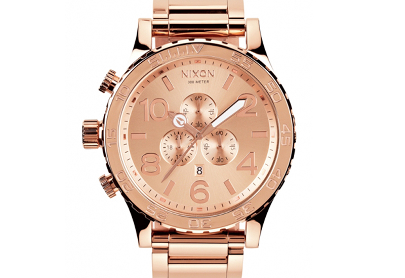 Nixon Launches Rose Gold Version Of 51-30 Chrono display picture 1