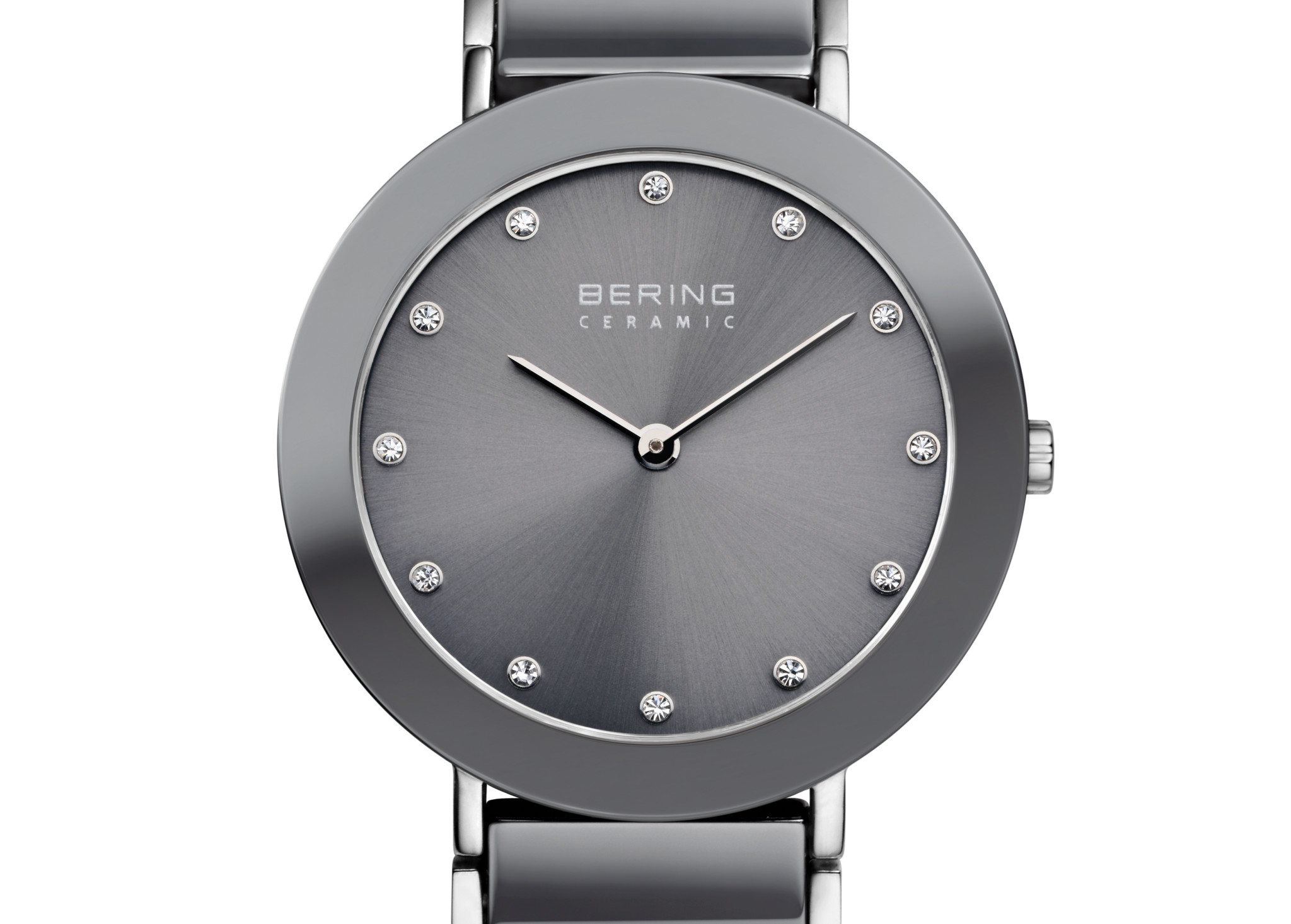 Bering Grey Ceramic Watch 11435-389 Bering | Grey Dial Ceramic Watch for Women – Sai  main image 4