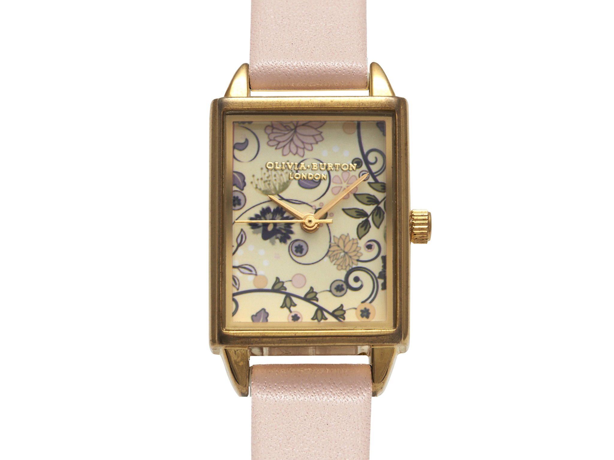 Olivia burton dusty pink and gold 65
