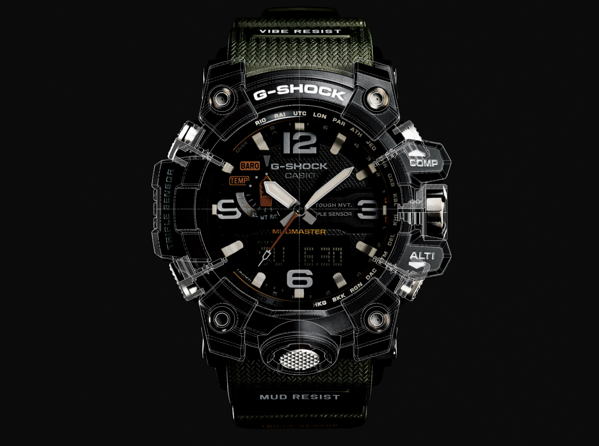 Gshock mud master