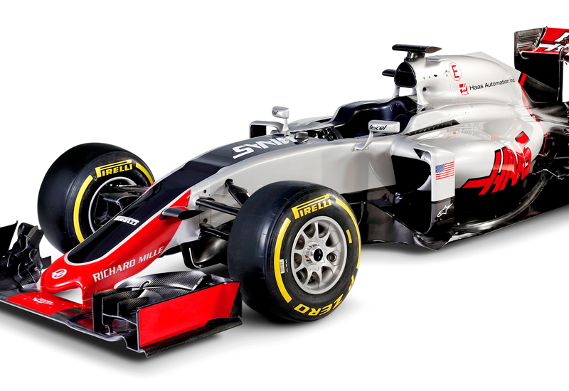 Haas f1 car