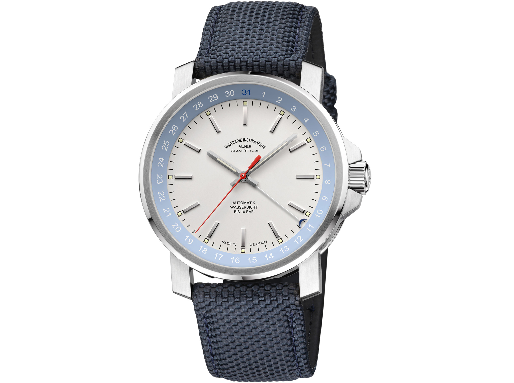 Muehle Glashuette 29er Zeigerdatum