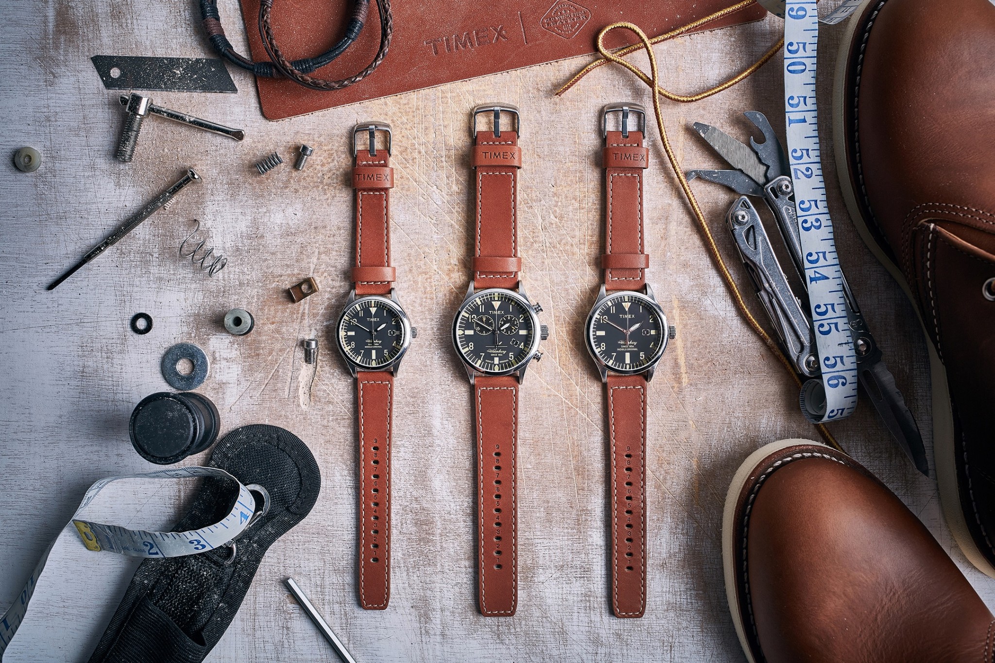 Timex red wing