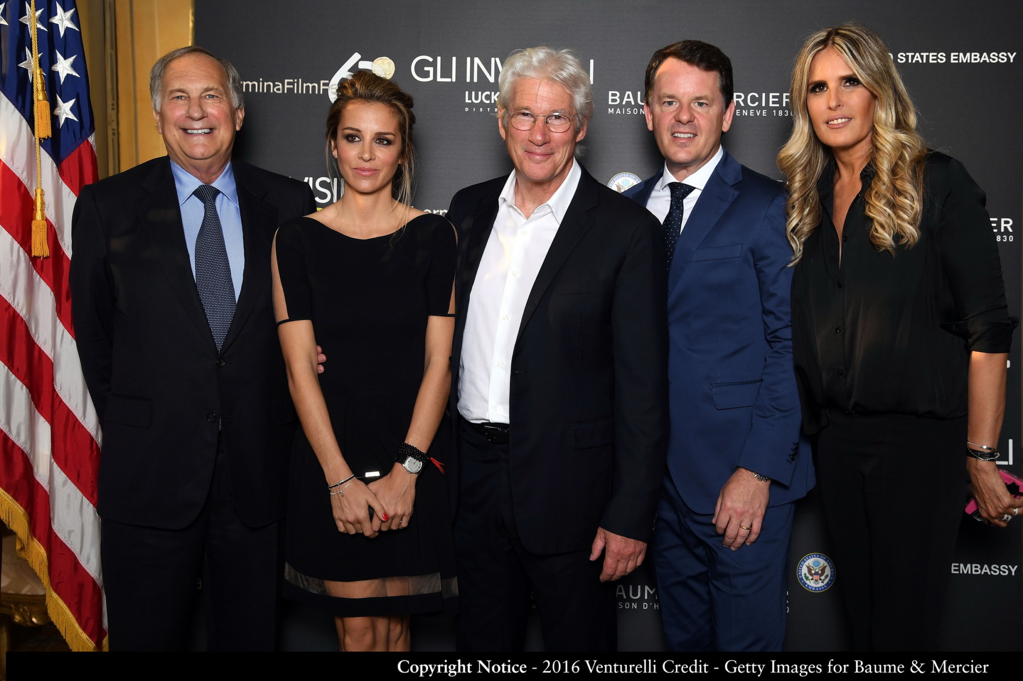 Richard gere charity dinner with baume mercier 3