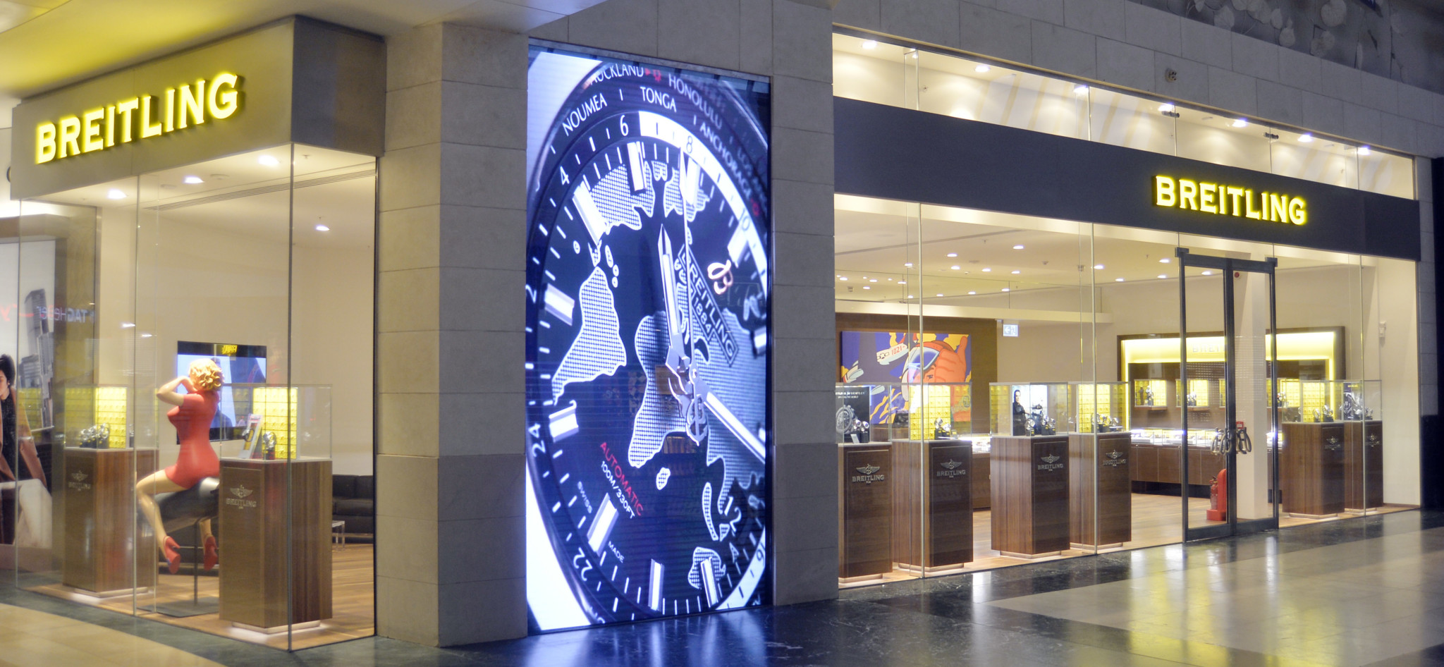 Breitling bluewater store launch