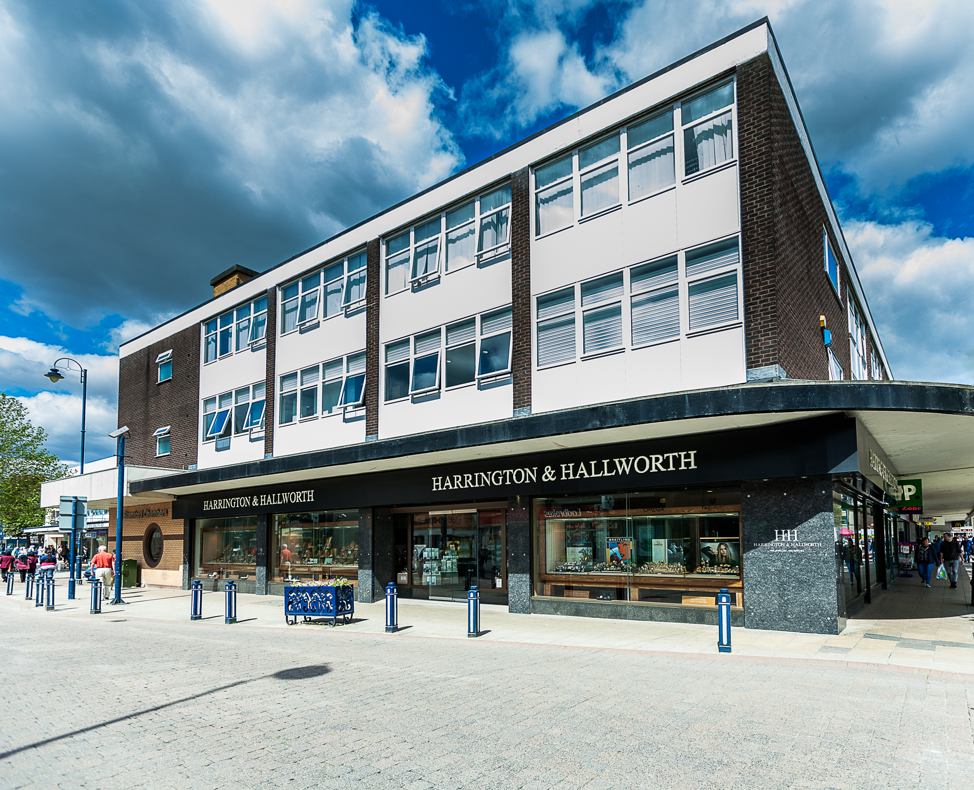 Harrington & hallworth's first store was previously a furniture showroom, which gives you an idea about the size of the shop.