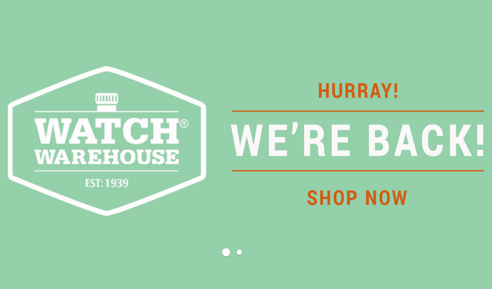 Warehouse watches hotsell jewellery