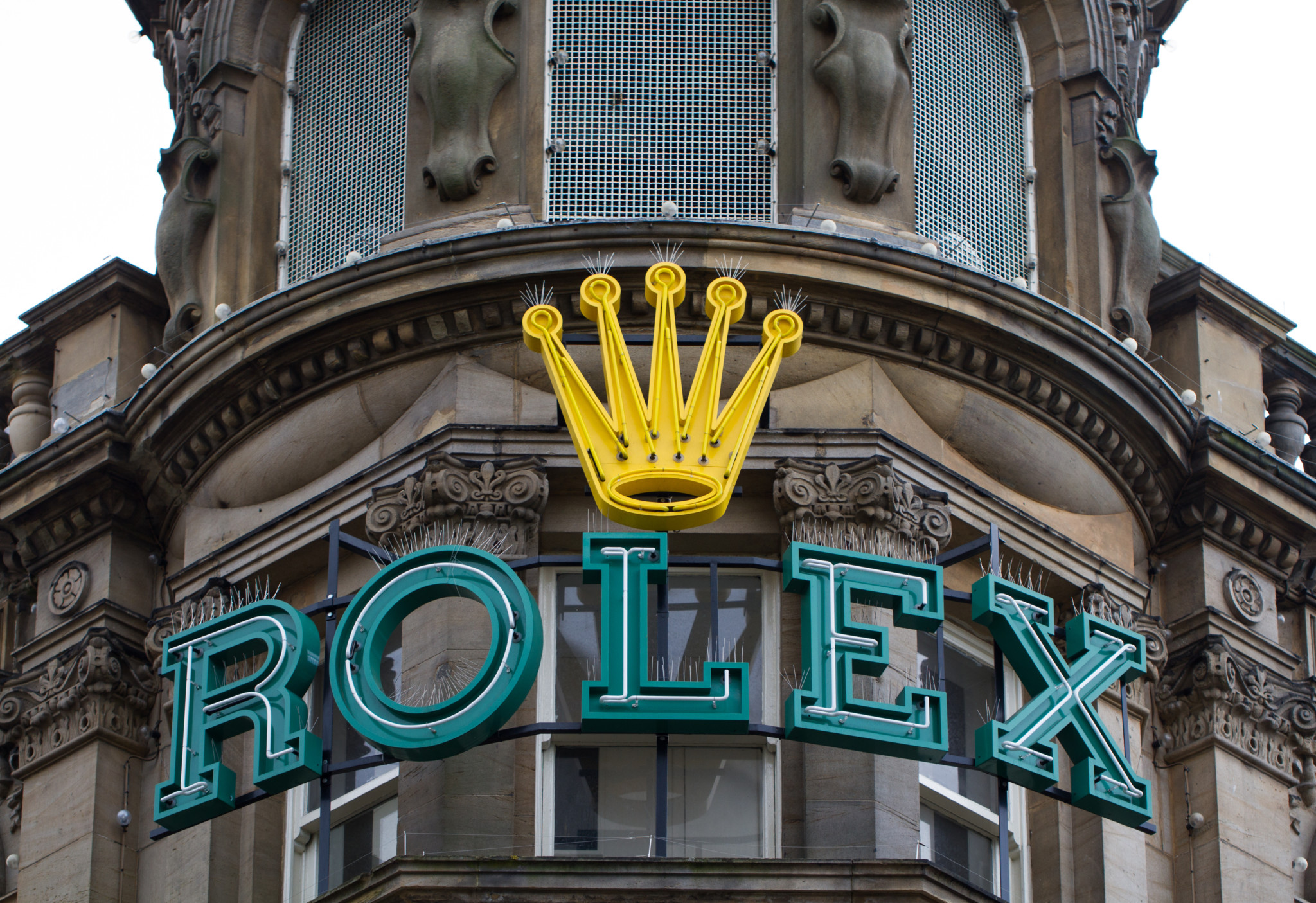Rolex shop sign
