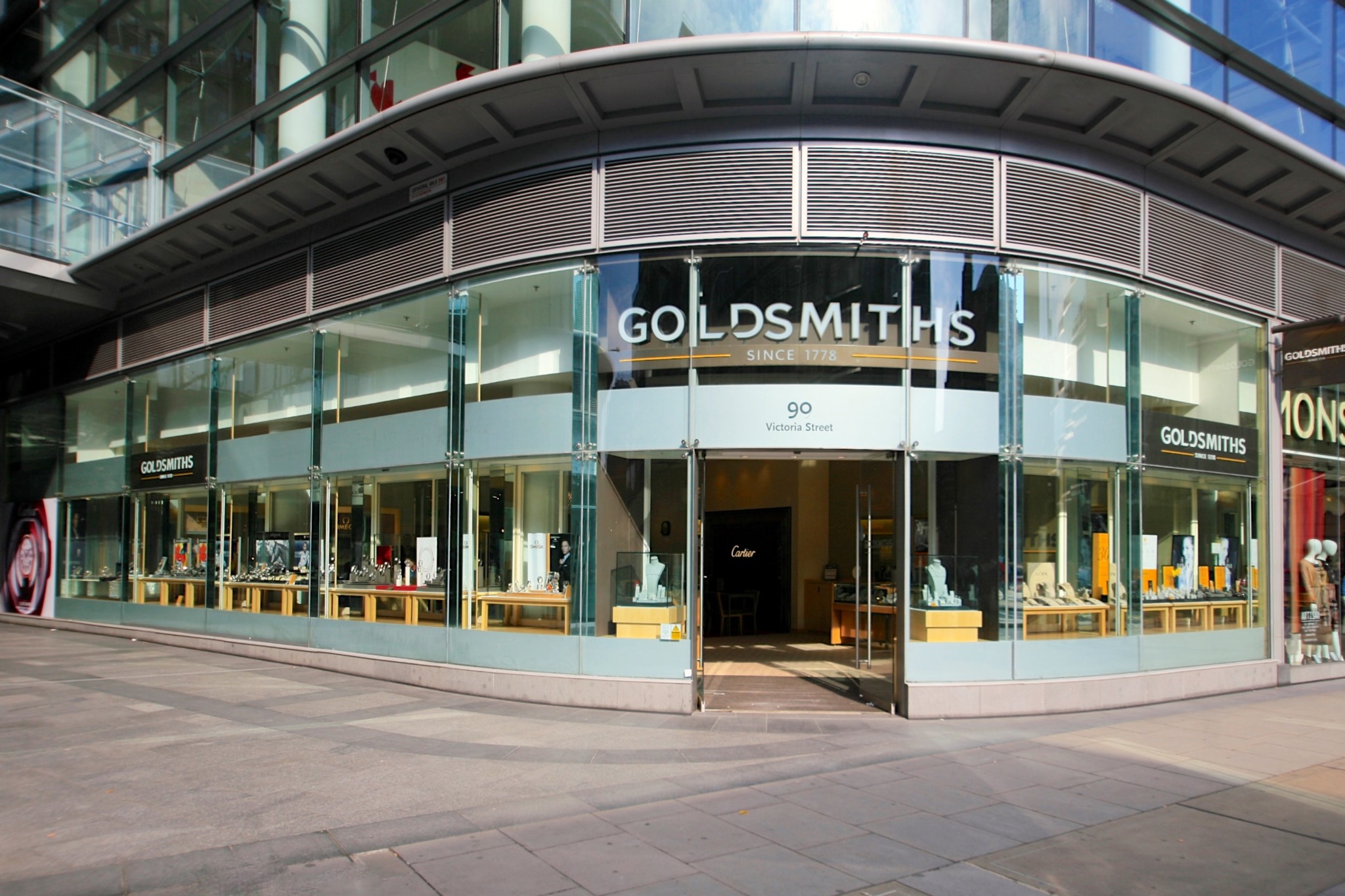Goldsmiths has been opening new stores and refurbishing others in a programme of creating a luxury environment for watch sales.