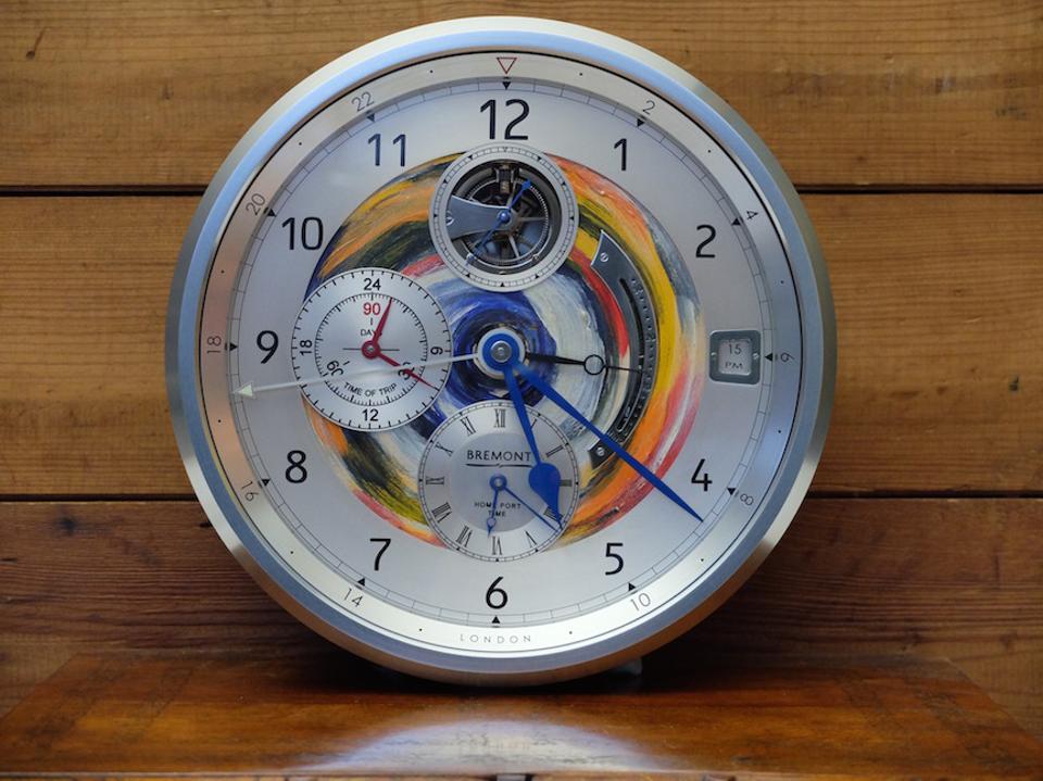 Bremont-ronnie wood clock