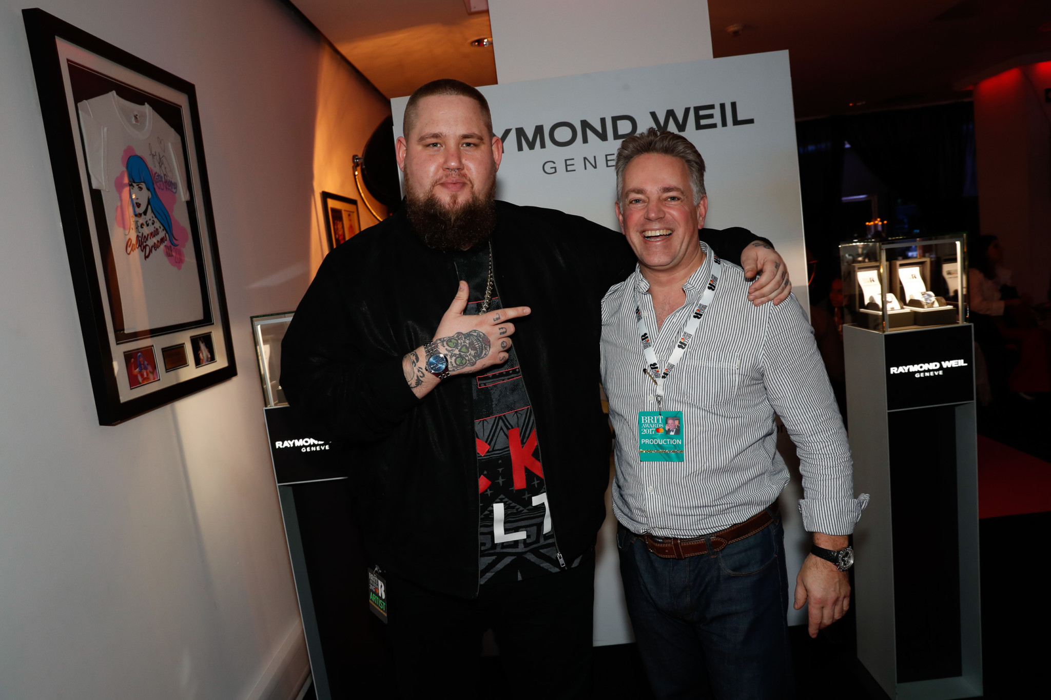 Rag n bone man with craig leach raymond weil uk brand director