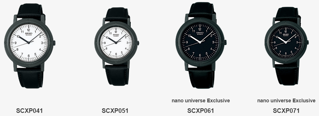 Seiko nano universe models