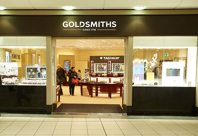 The recently refurbished goldsmiths showroom in glasgow 1