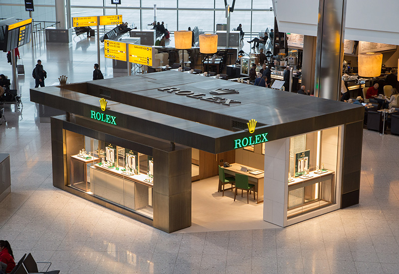 Watches of switzerland rolex heathrow