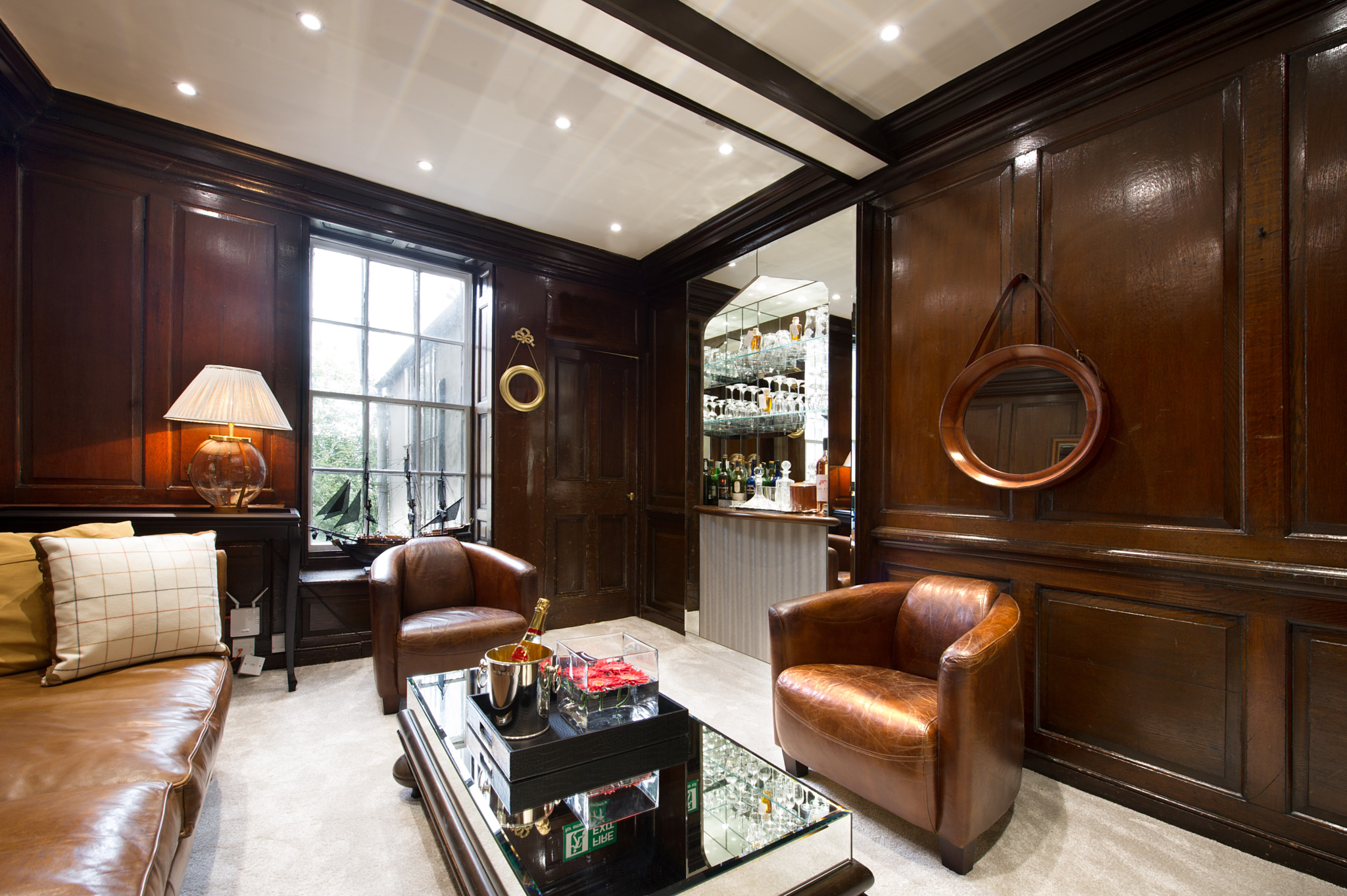 The luxury interior of banks lyon in lancaster.