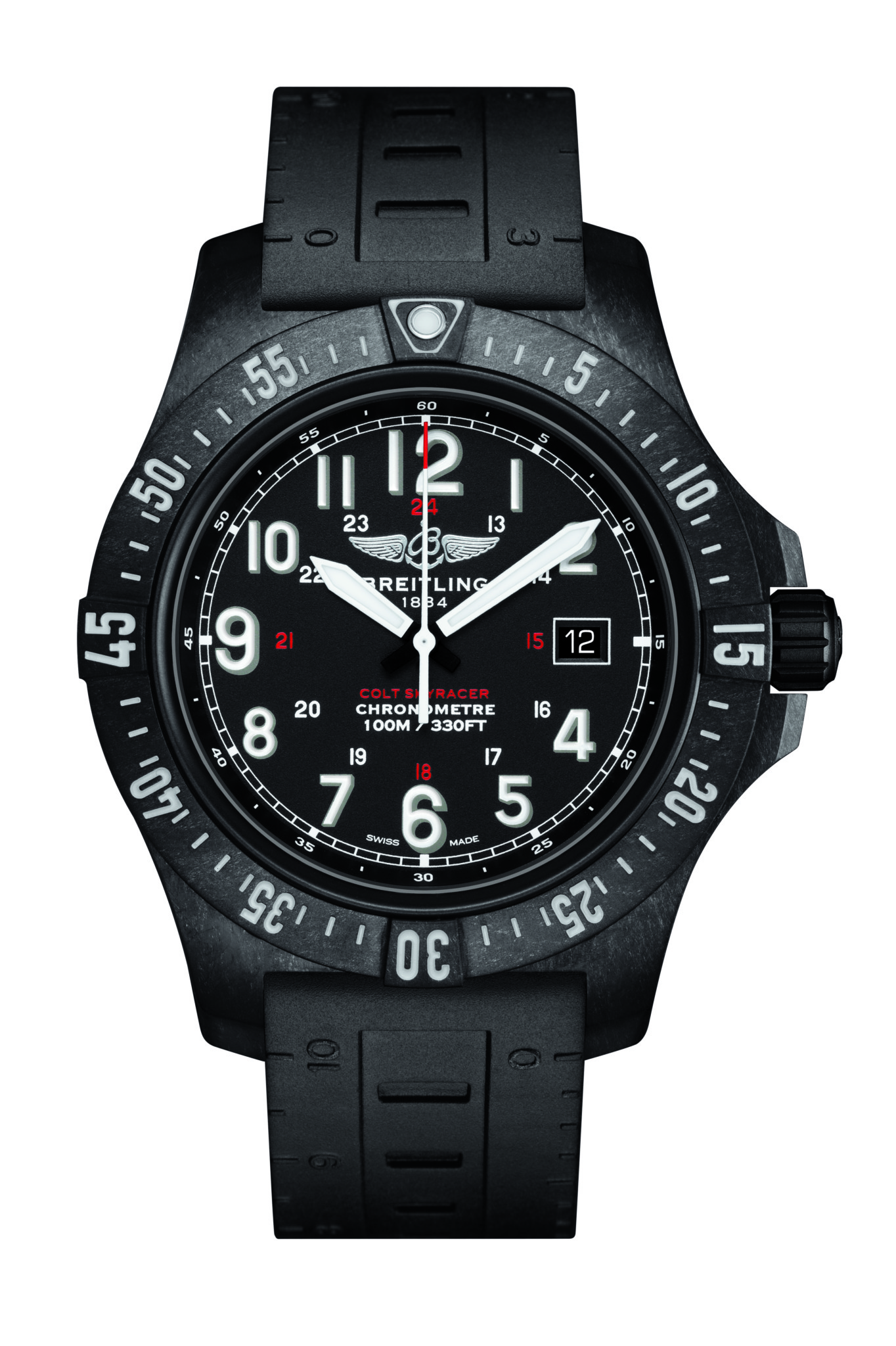 The breitling colt skyracer was admired by mr toulson as a commercial winner in the making.
