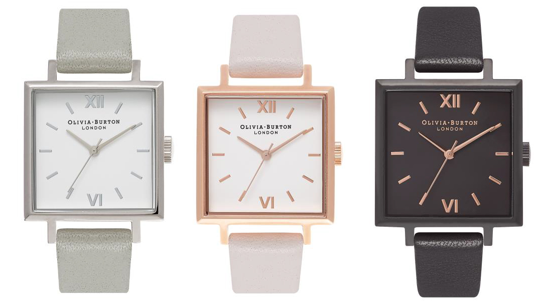 Olivia burton square watches