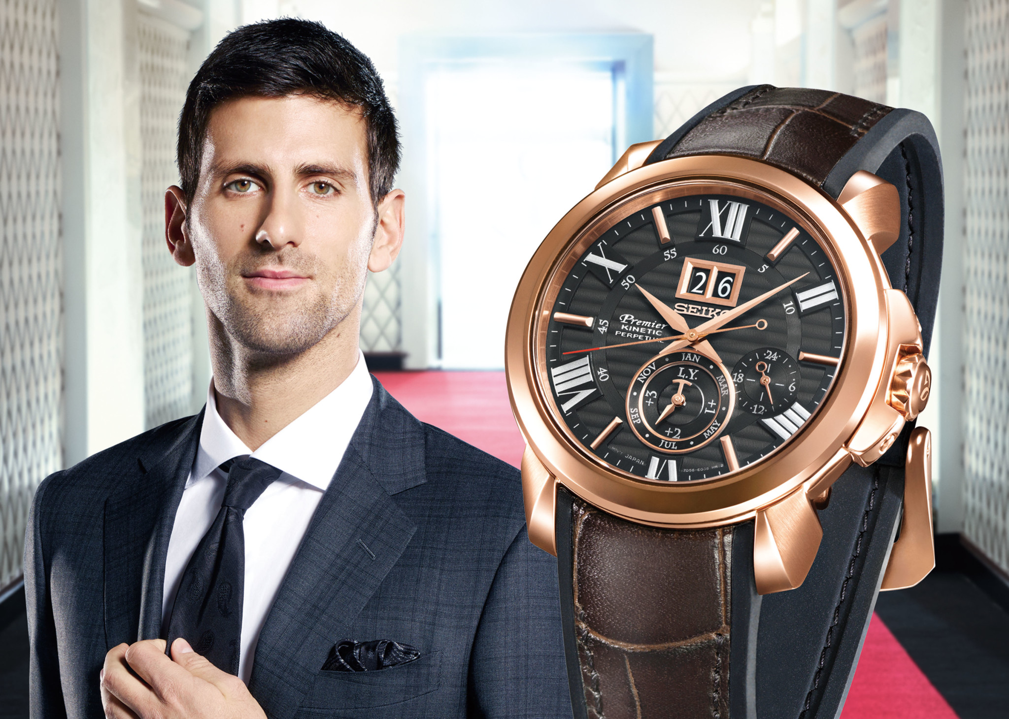 Seiko Creates A Special Edition Dress Watch In Conjunction With Novak  Djokovic