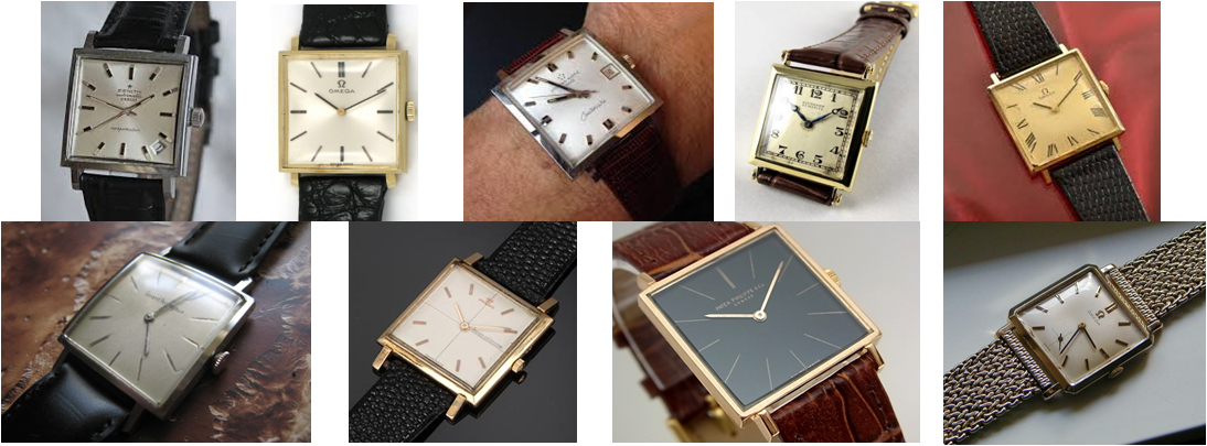 Square watches