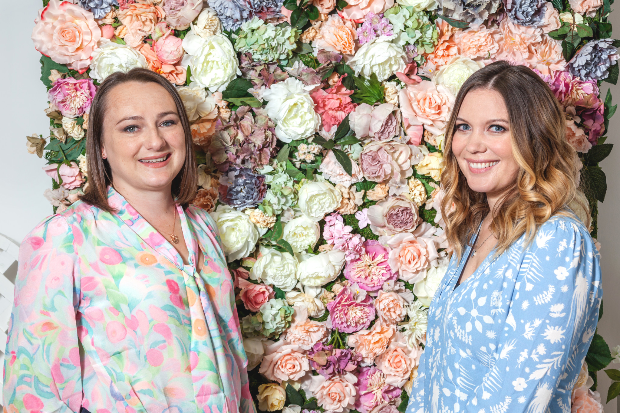 Olivia burton co-founders lesa bennett and jemma fennings.