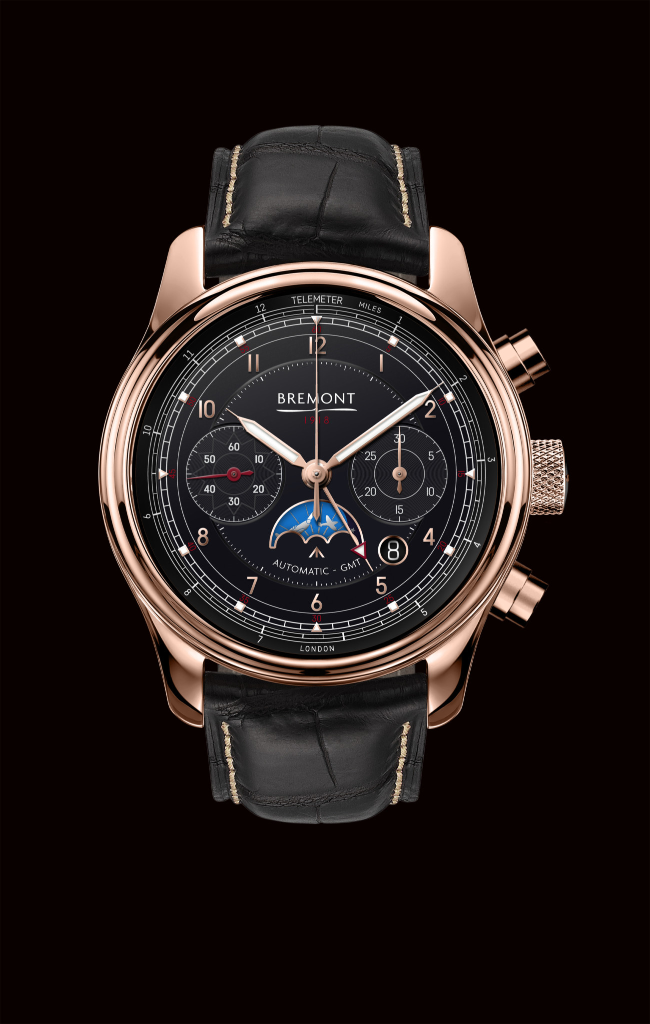 Bremont 1918 rg front bbg