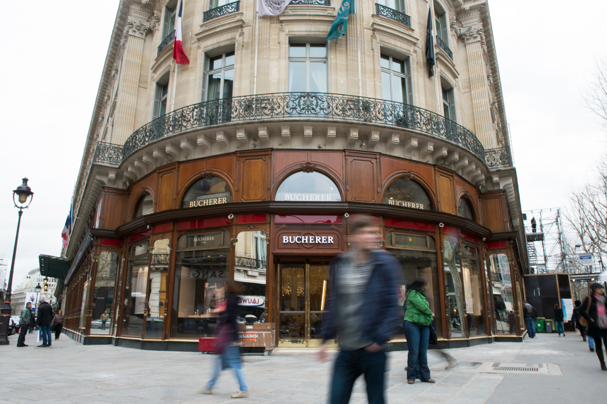 Bucherer's paris boutique opened in 2013 and is one of the largest jewellery and watch showrooms in europe. (photo credit bertrand langlois/afp/getty images)