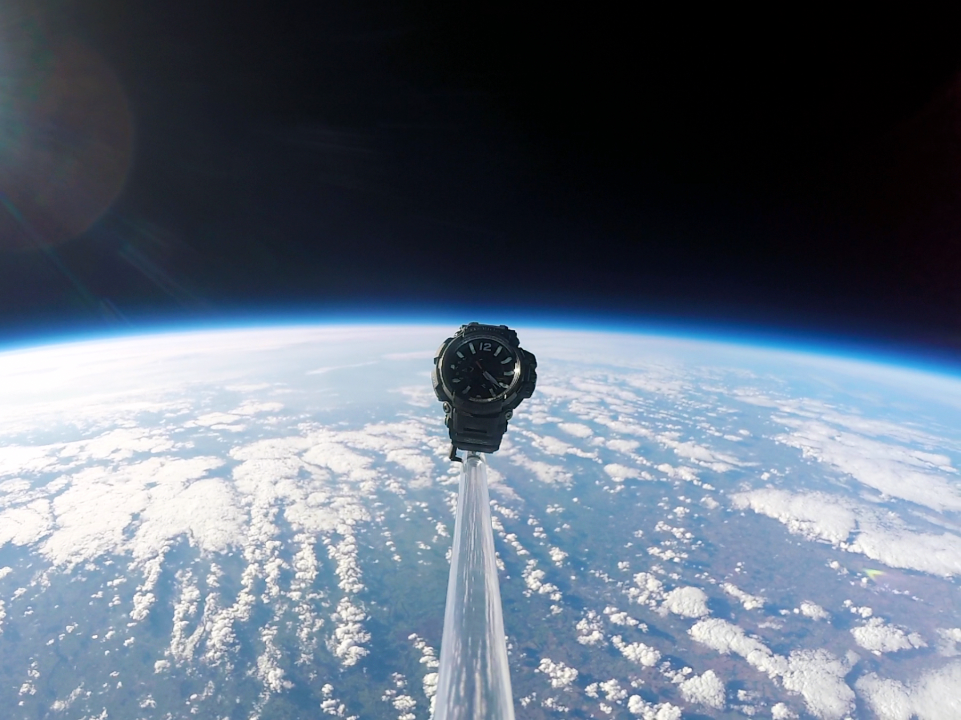 Casio g shock gravitymaster launch into space2