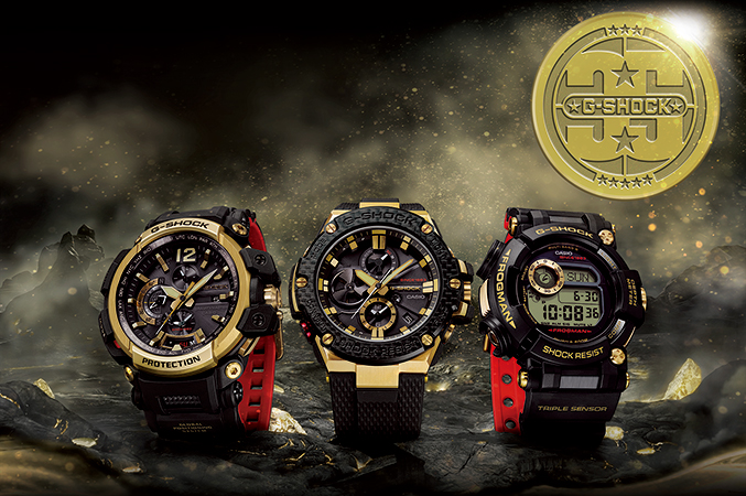 G shock gold tornado