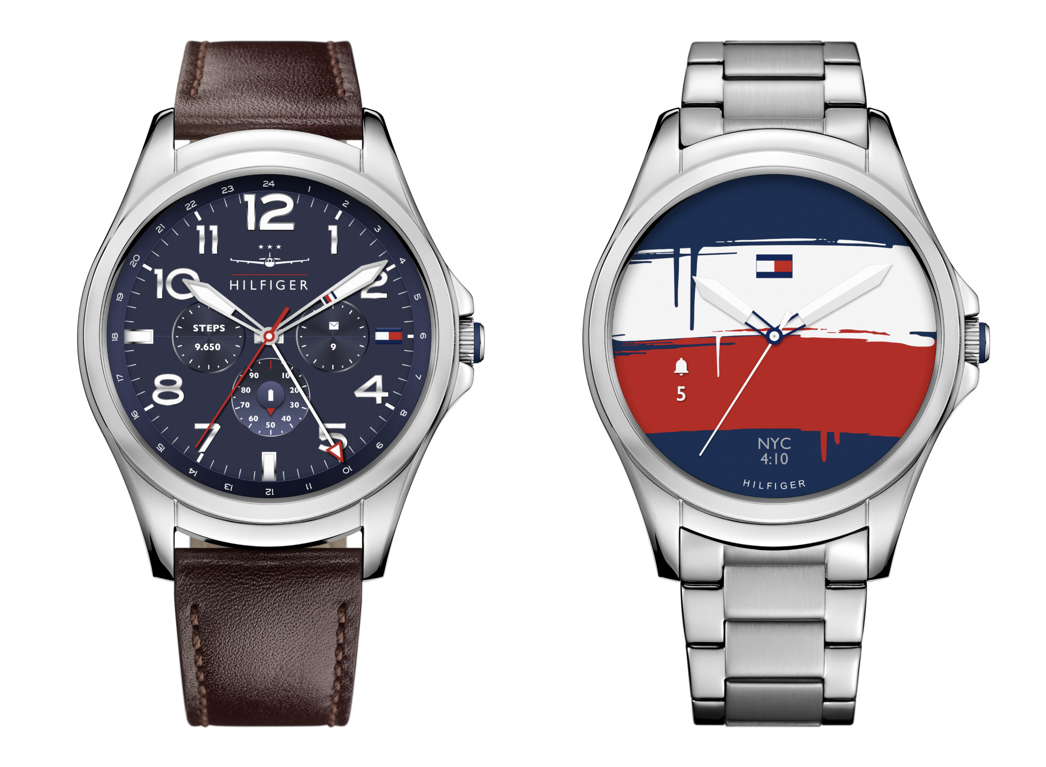 Tommy hilfiger watches th 24 7 smart watch leather