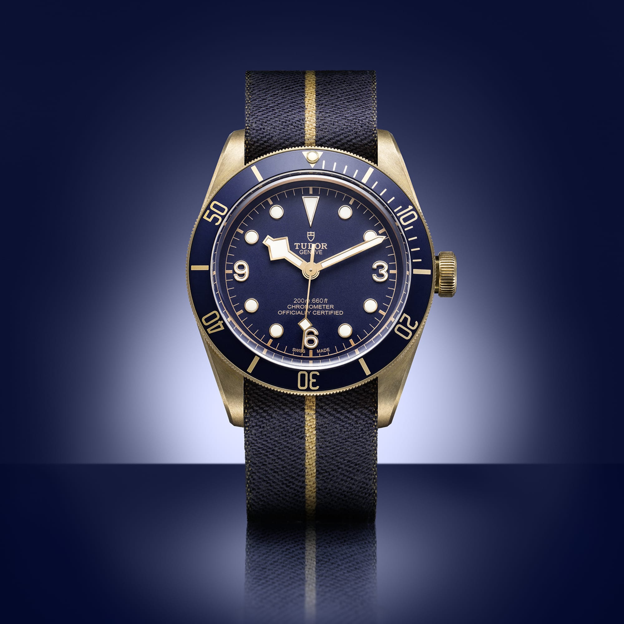 Bucherer tudor blue edition