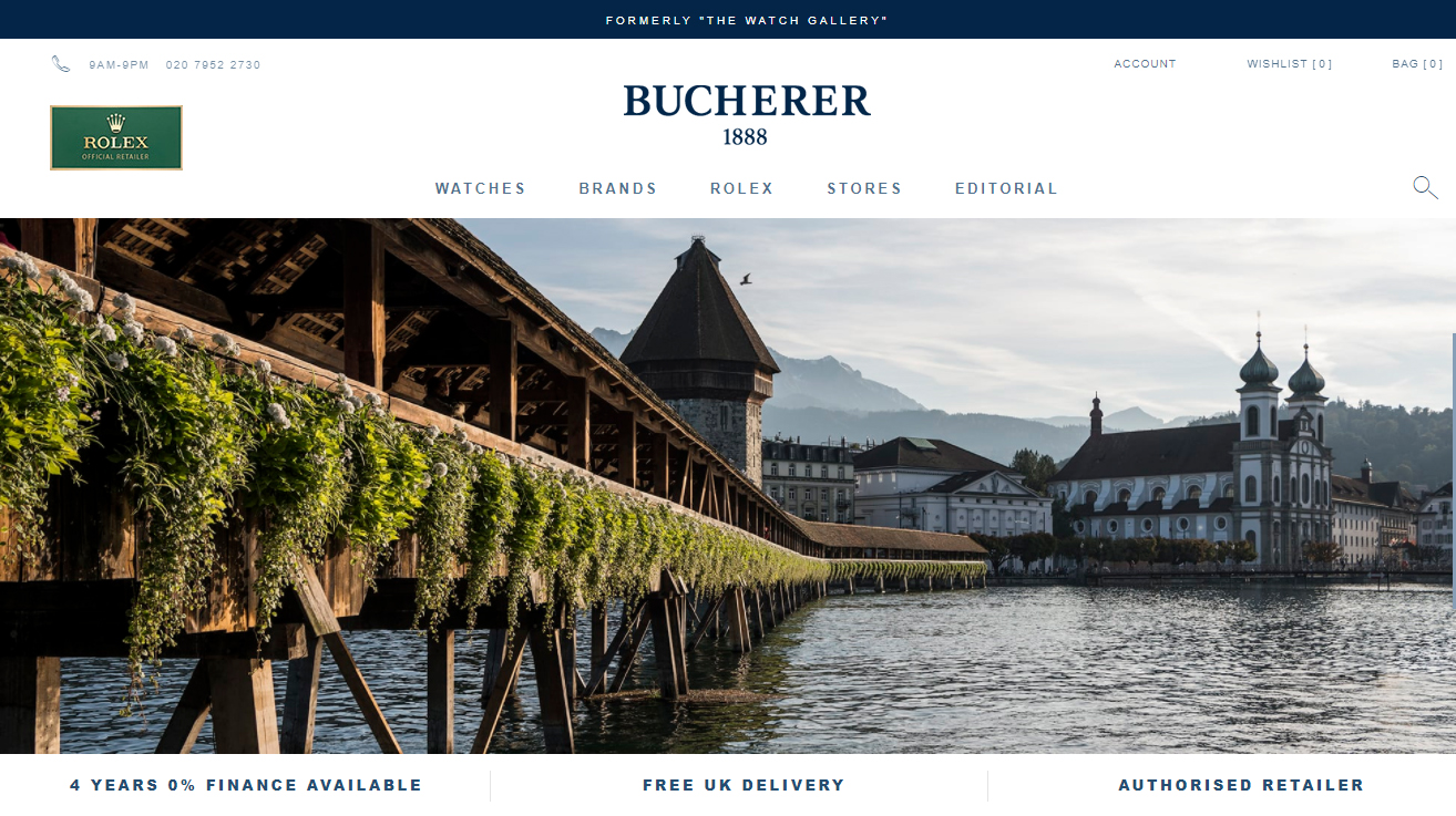 Thewatchgallery. Com is no more, replaced by bucherer. Co. Uk.