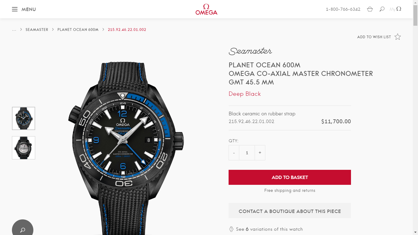 Omega us website