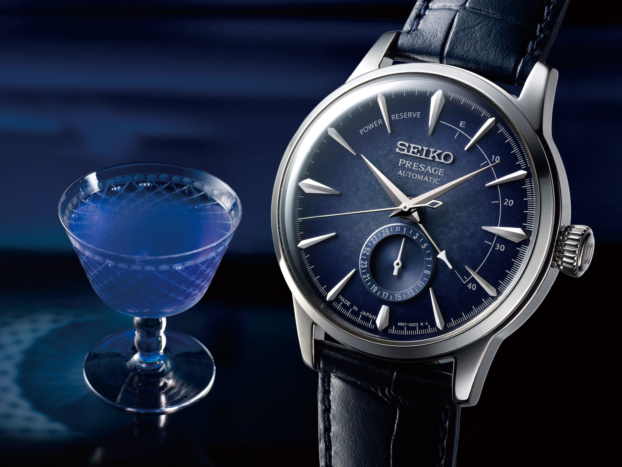 Seiko presage blue