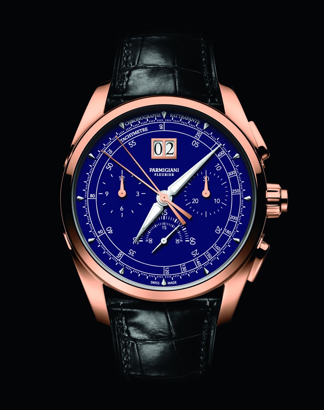 Chronograph watch prize: parmigiani fleurier, tonda chronor anniversaire.