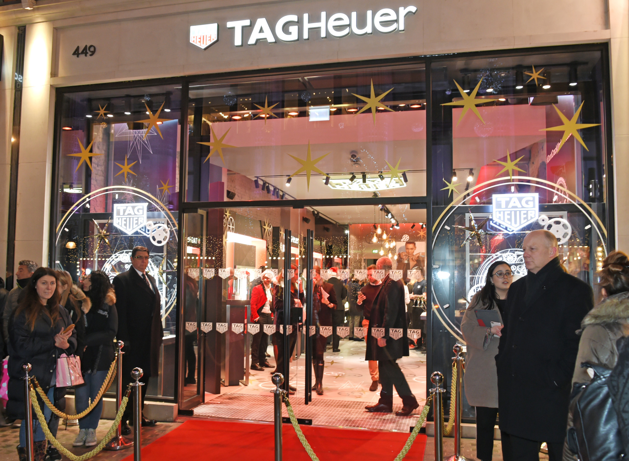 IN PICTURES Supermodel Bella Hadid Opens TAG Heuer s London Flagship