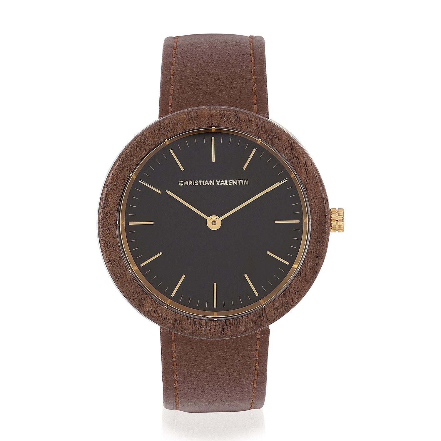 Christian valentin the walnut wood watch fashion 2