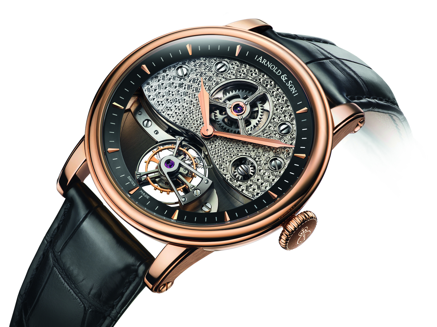 Arnold and son watch