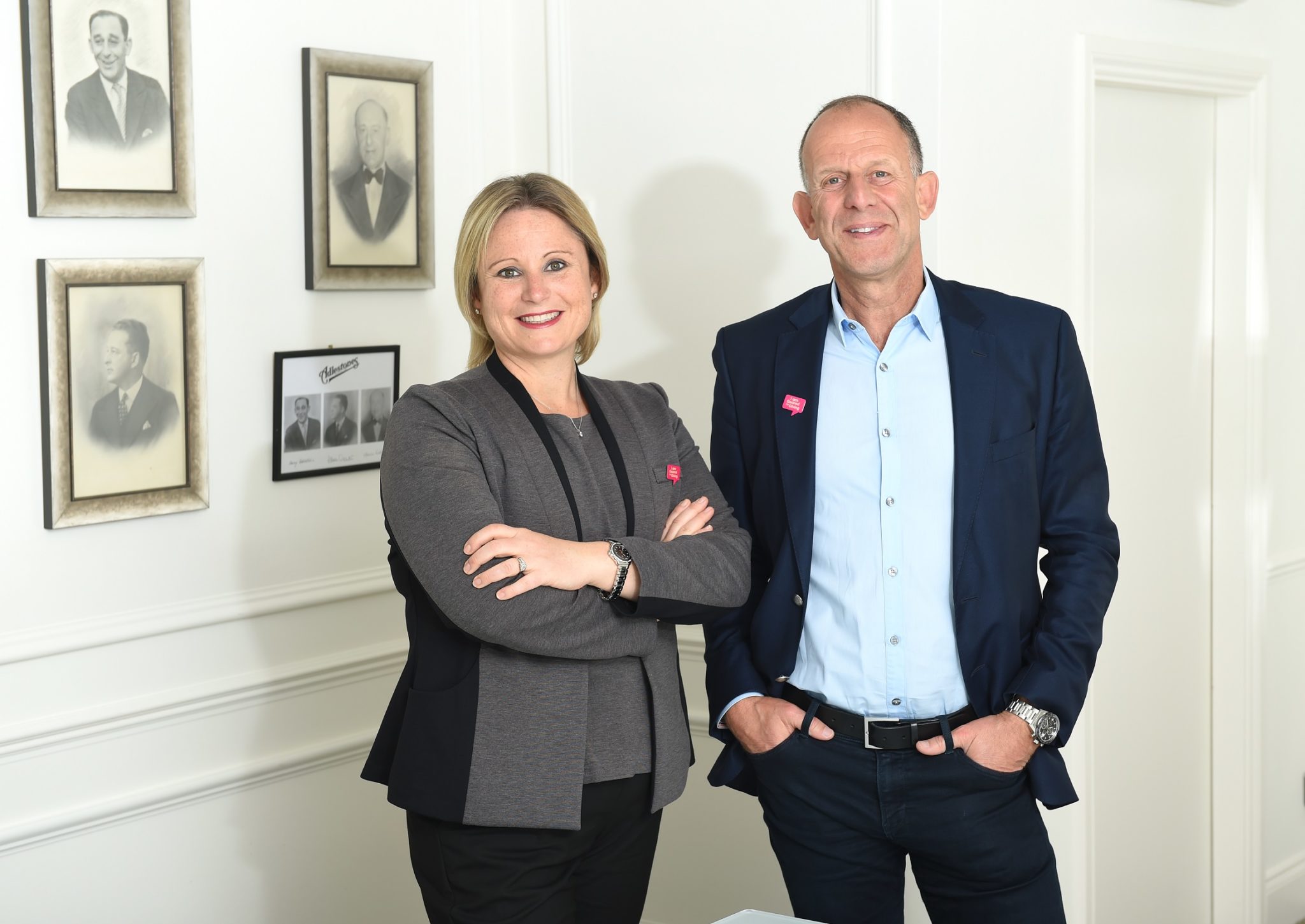 Anna blackburn ceo and mark adlestone chairman beaverbrooks