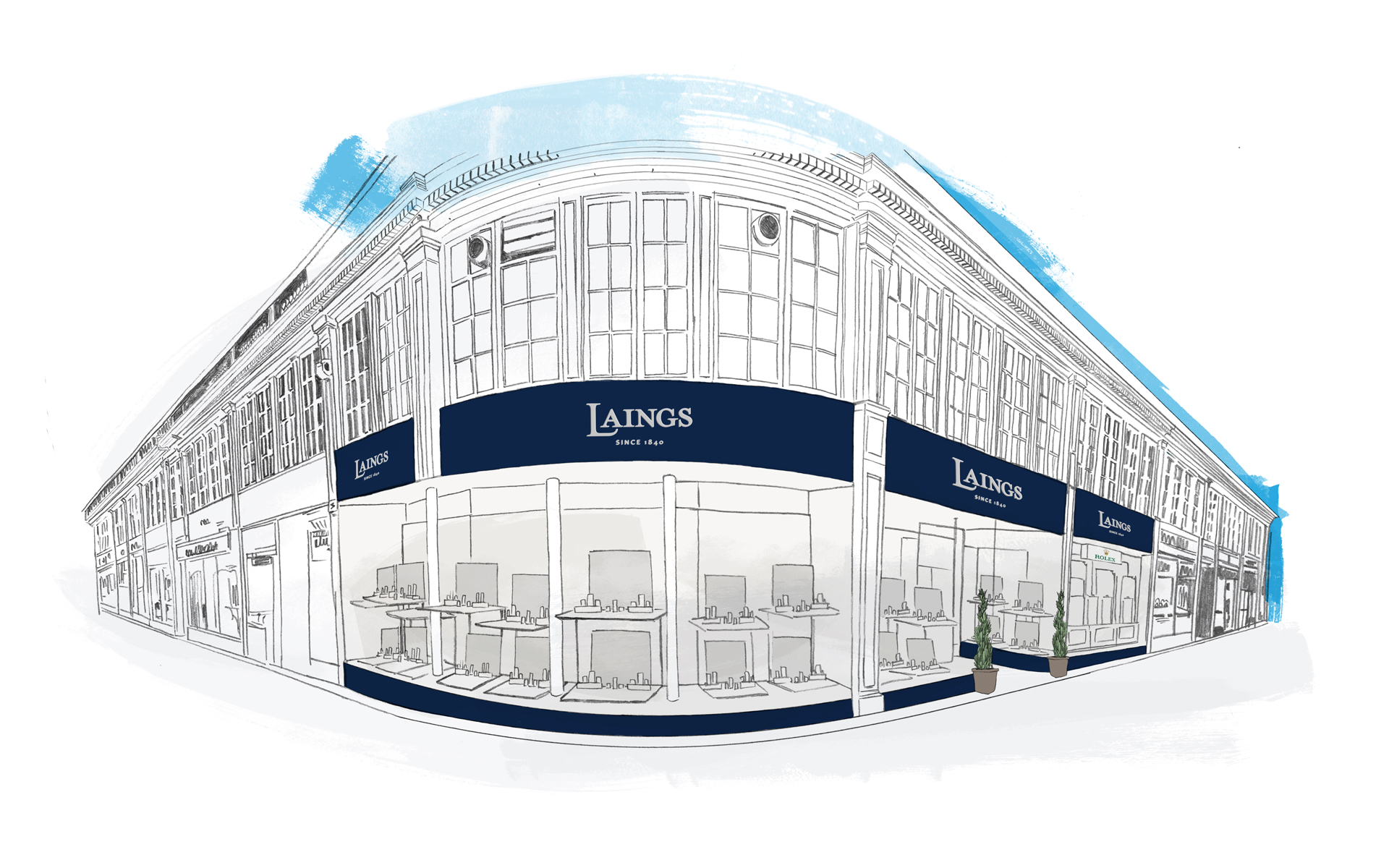 Laings sales glasgow rolex
