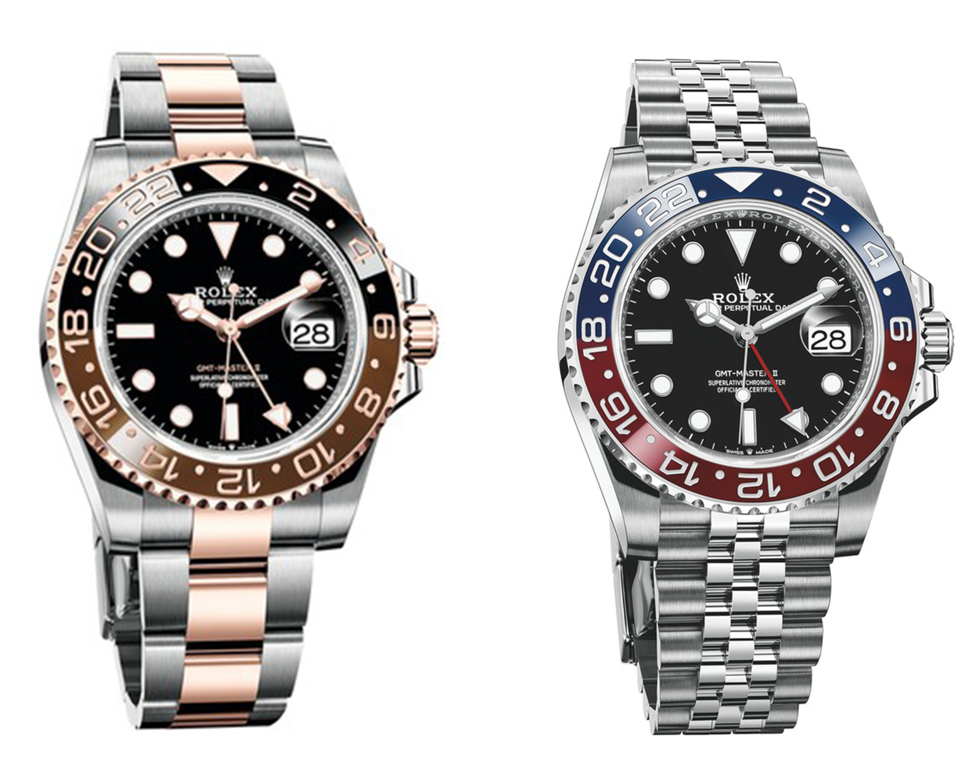 Rolex gmt master ii nespresso and pepsi