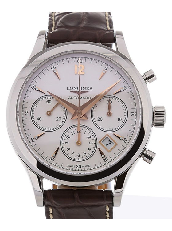 Longines heritage 41 automatic chronograph l27504762 11429 1