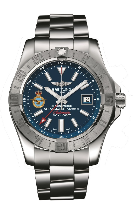 New breitling avenger ii gmt raf 100 limited edition 100 pieces