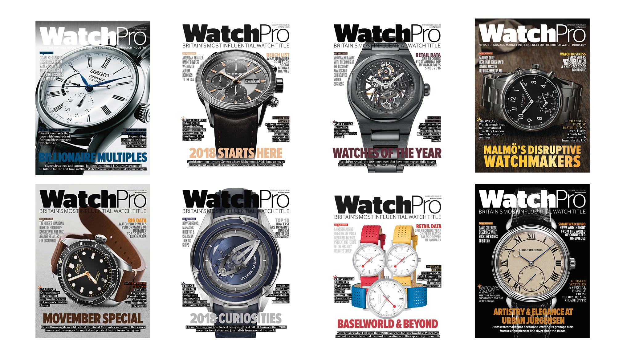 Watchpro cover collage