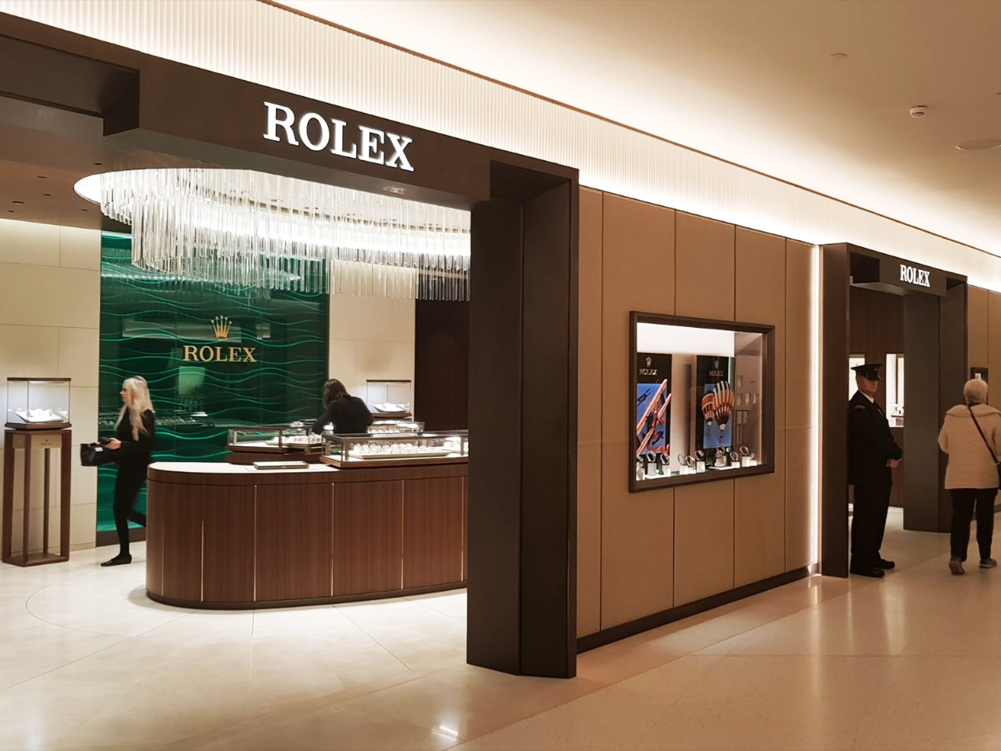 Rolex at harrods