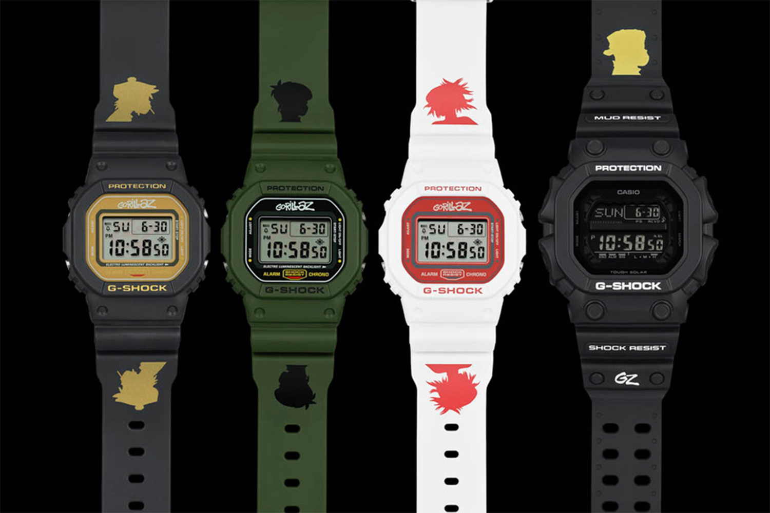 G shock gorillaz