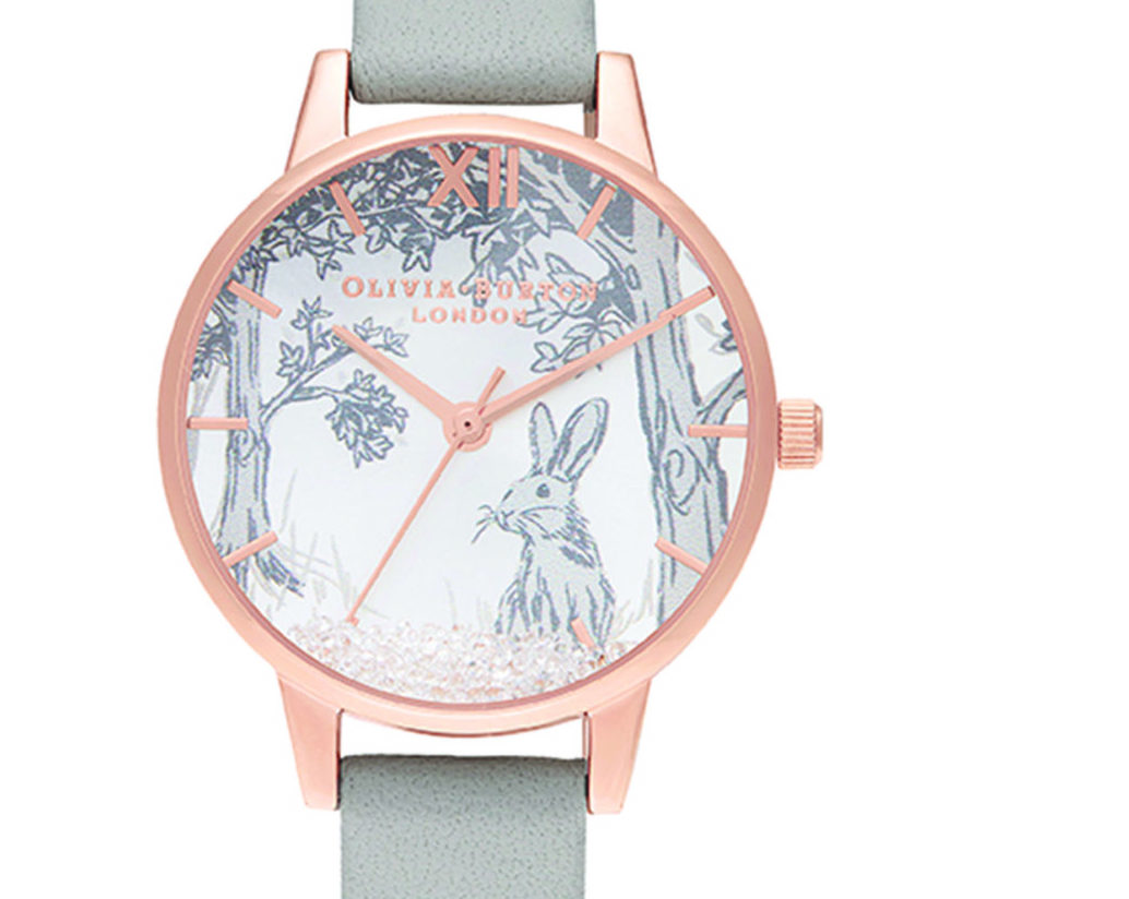 Olivia burton ob16sg06 snow globe grey and rose gold £95. 00 e1545383231793