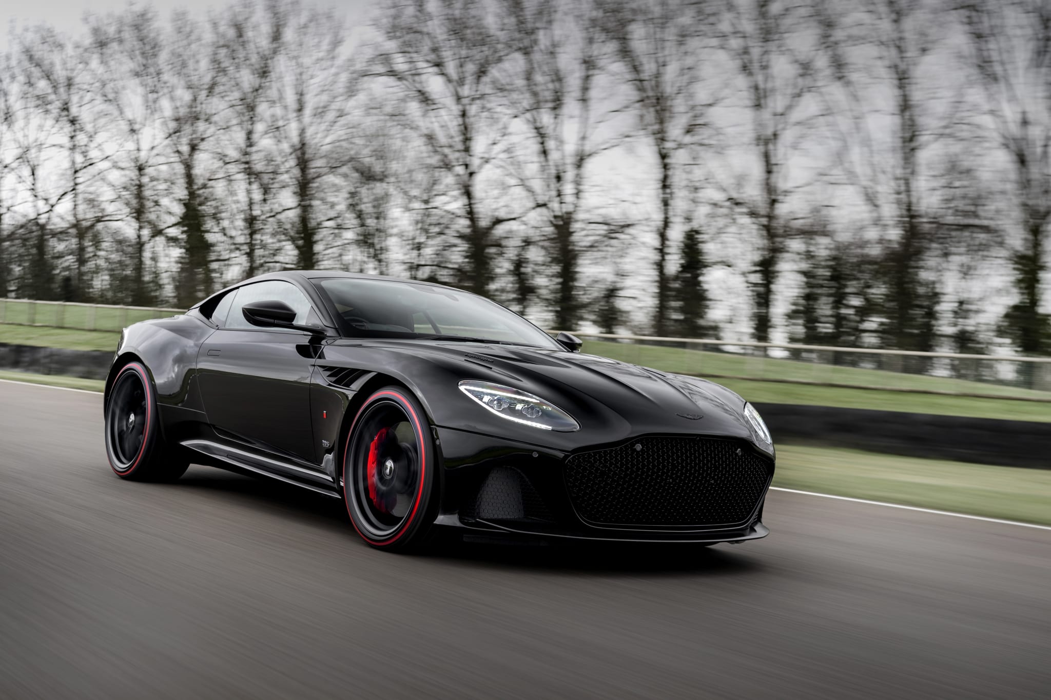 Aston martin dbs supperleggera tag heuer side