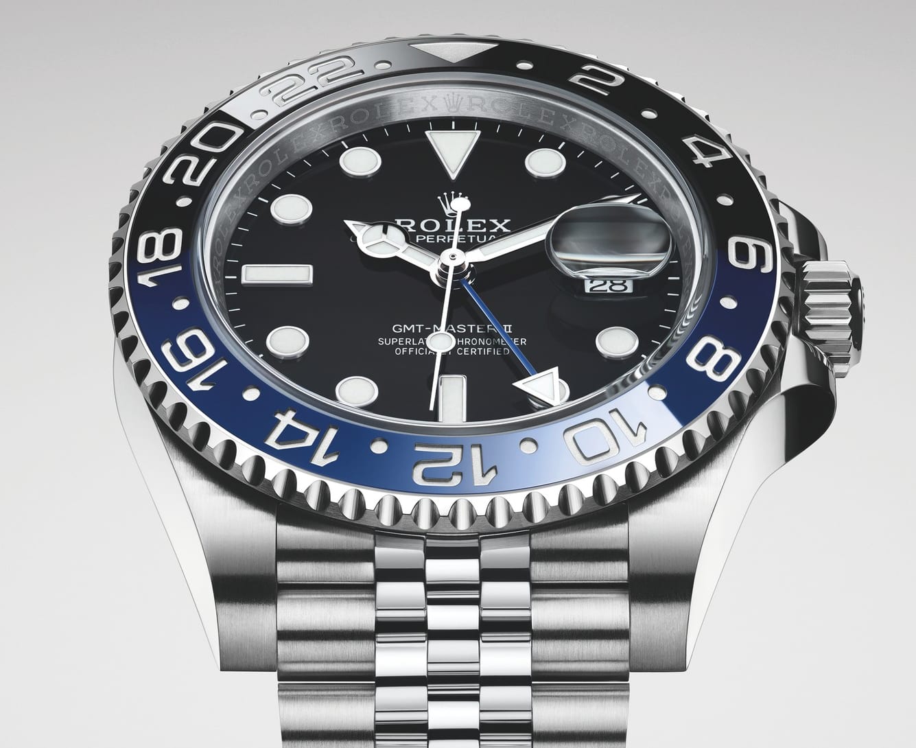 Rolex gmt master ii black and blue e1553080170179